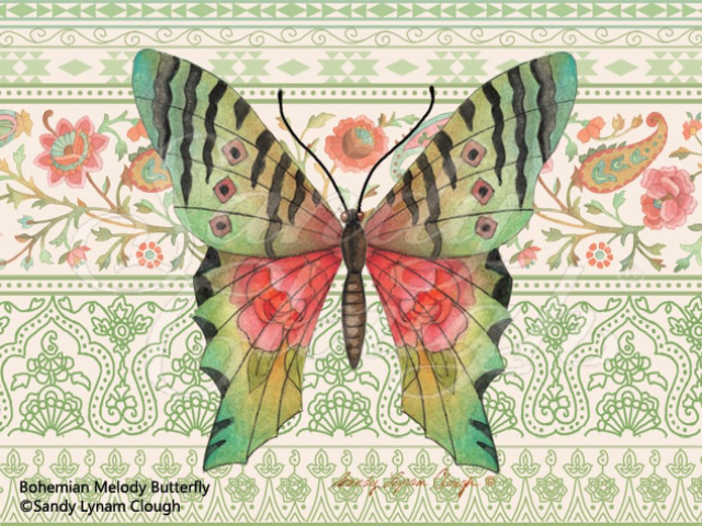 Bohemian Melody Butterfly
