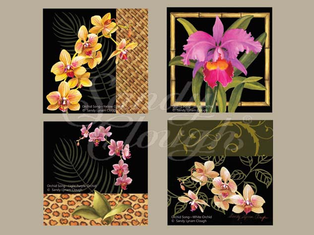 Orchid Song Four Squares