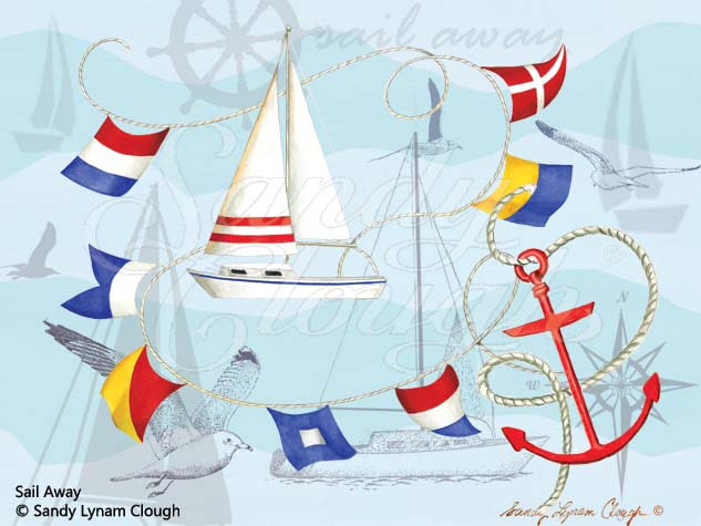 Sail Away with Flags