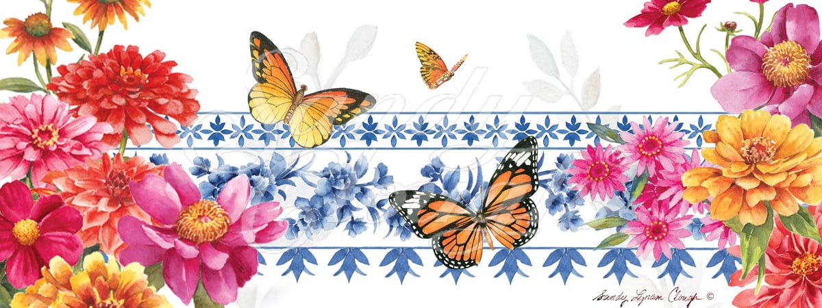 Chinoiserie Garden slider