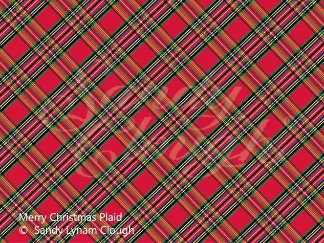 Merry Christmas Plaid